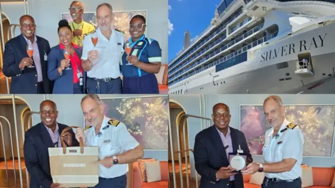 Barbados welcomes Silver Ray on its historic inaugural visit - Writeups ...