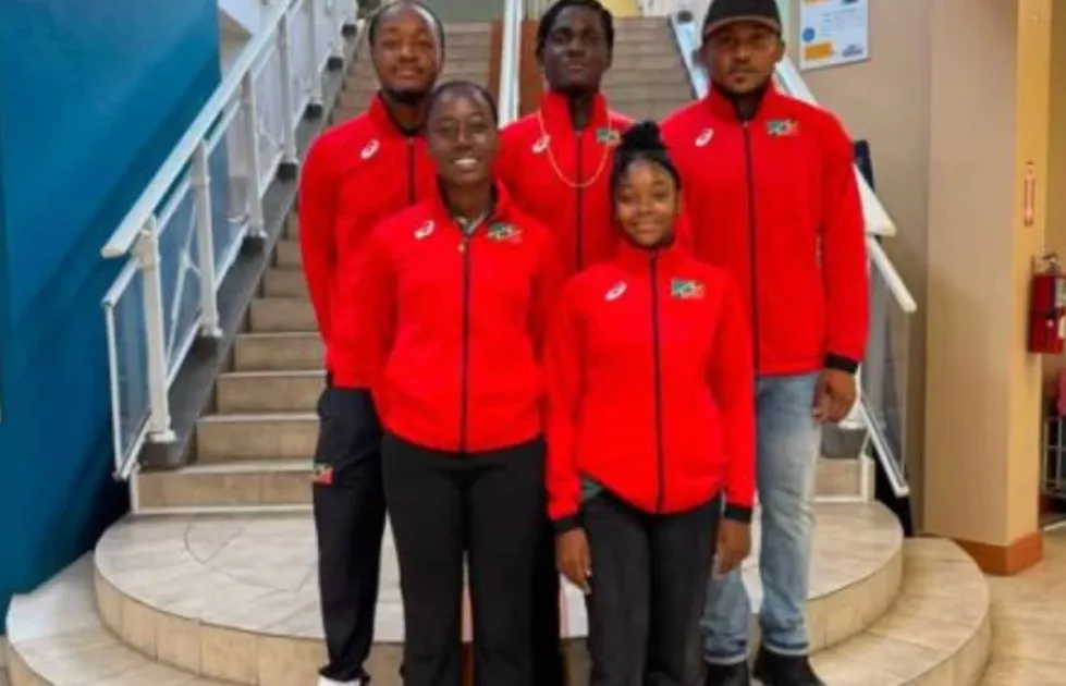 Team St. Kitts and Nevis Departs for NACAC U18 & U23 Championships in Mexico