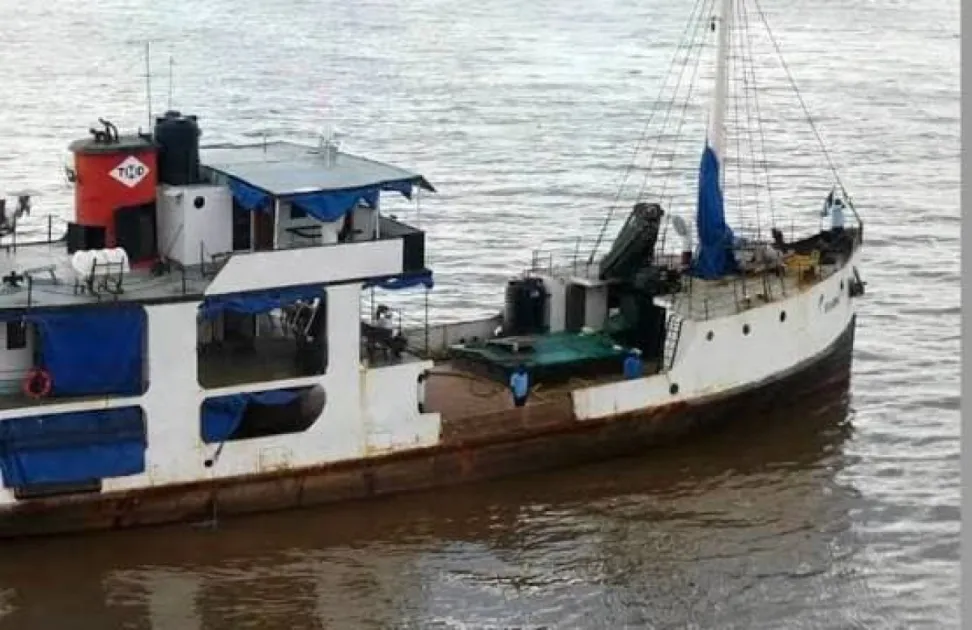 Guyana opens tender process to salvage sunken MV Barima Ferry