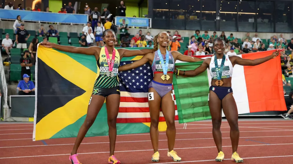 Shanoya Douglas Wins Jamaica's First Medal at World Athletics U20 Championships