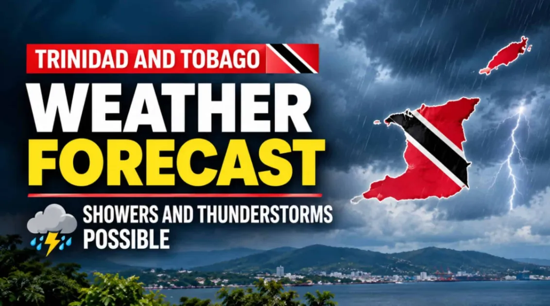 Trinidad and Tobago to see Hot, Hazy Weather with Isolated Showers on Sunday