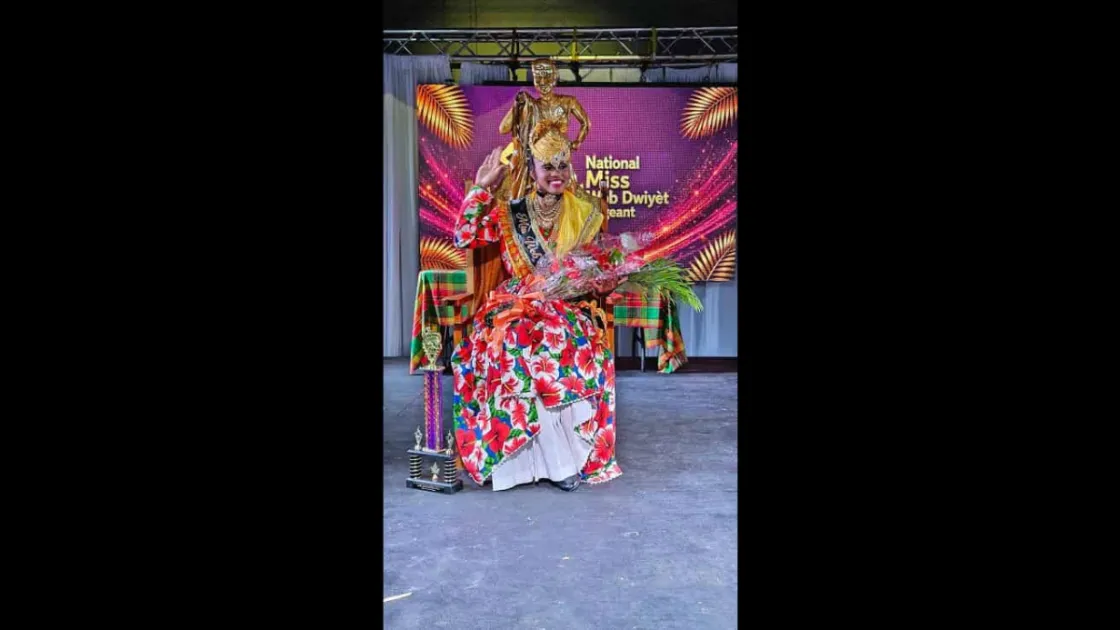 Samantha Bazil wins Miss Wob Dwiyèt 2026 in Dominica