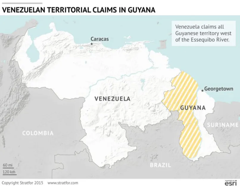 Guyana refuses to back down to Venezuela in border dispute - Writeups ...