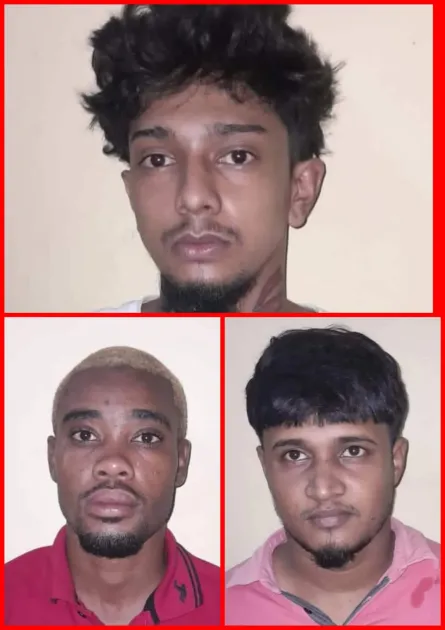Trio arrested for committing felony in East Coast Demerara - Writeups ...